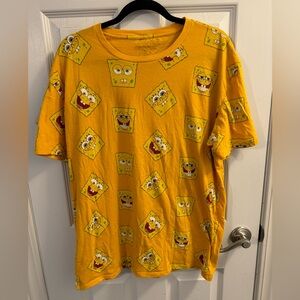 Vintage Nickelodeon SpongeBob Square Pants Short Sleeve Tshirt